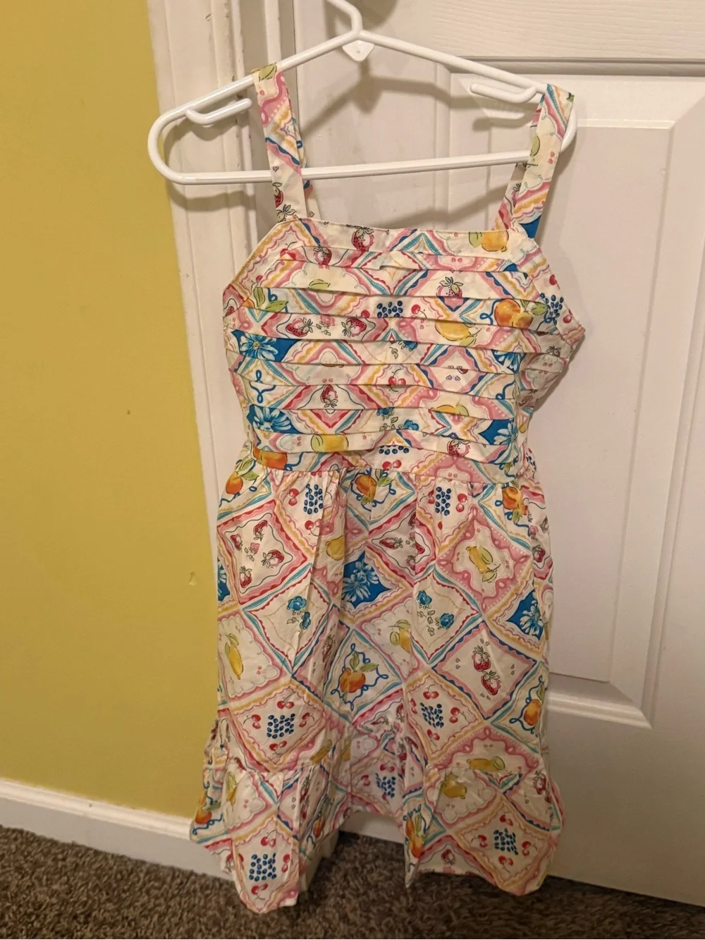 Girls' Gymboree Multicolor Print Sundress - Floral Tile Pattern